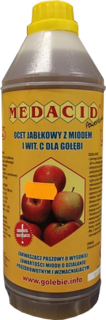 PATRON Medacid Ocet Jabłkowy z miodem i wit. C 1L