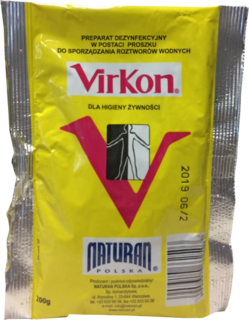 Preparat dezynfekcji - VIRKON S w saszetce 200g