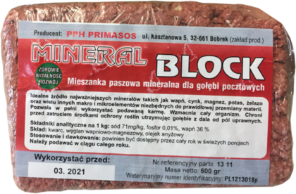 PRIMASOS Kołacz Mineralny Mineral Block