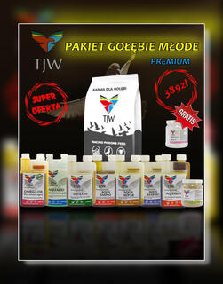 TJW Pakiet Lotowy Premium Gołebie Młode 9+1 gratis
