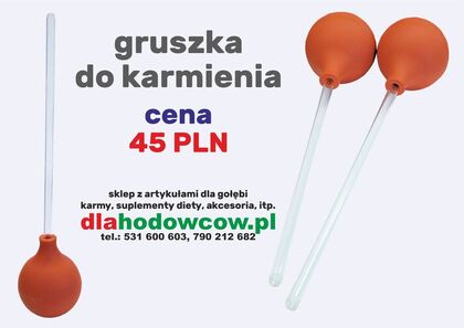 GRUSZKA do karmienia