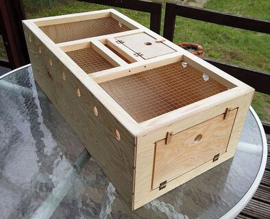 KOSZ DO TRANSPORTU GOŁĘBI 74X36X23