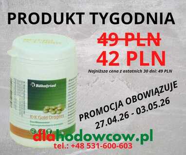 PRODUKT TYGODNIA NA 27.04.26-03.05.2026 ROHNFRIED K+K GOLD DRAGEES