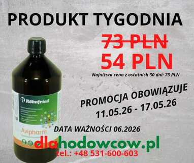 PRODUKT TYGODNIA NA 11.05.26-17.05.26 ROHNFRIED AVIPHARM 1L