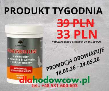 PRODUKT TYGODNIA NA 18.05.26-24.05.26 LEŚNA DOLINA MAGNESIUM 400 GR