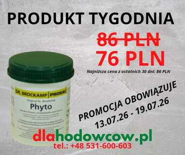 PRODUKT TYGODNIA NA 13.07.26-19.07.26 DR.BROCKAMP PHYTO 500 GR