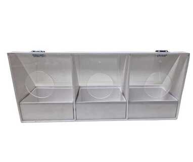 Karmnik segmentowy z PCV 3 segmenty