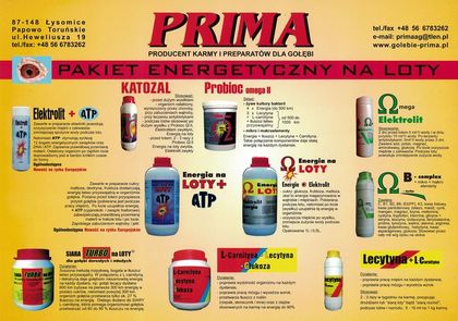 PRIMA Pakiet Energetyczny na Loty 