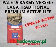PALETA KARMY VERSELE LAGA TRADITIONAL PREMIUM ACTIVE LIFE 20 KG