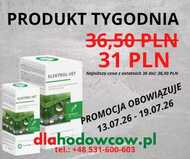 PRODUKT TYGODNIA NA 13.07.26-19.07.26 CZG ELEKTROL-VET 250 ML