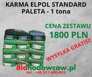 PROMOCJA !!! PALETA KARMY ELPOL S-STANDARD 40 WORKÓW
