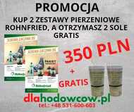 PROMOCJA 2X ZESTAW PIERZENIOWY ROHNFRIED+ GRATISY